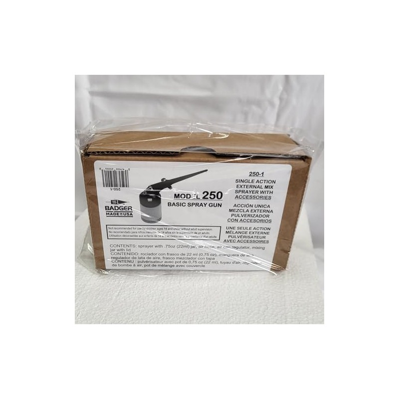 Badger Air-Brush Co 250-1 Basic Spray Gun Set