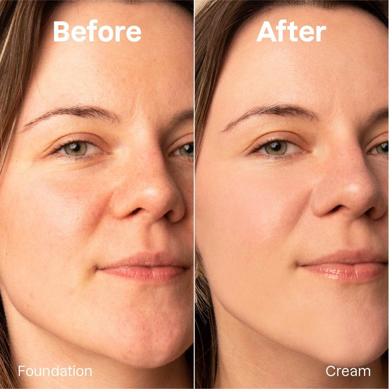 ATTITUDE Oceanly Plastic-Free Light Coverage Foundation Stick, Titanium Dioxide-Free, EWG