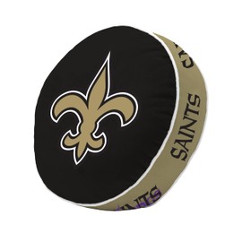 Logo Brands New Orleans Saints 620-813 Puff Pillow, One Size