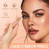 Ursoulney Eyebrow pen - Liquid Eye Brow Microblading Pencil With