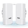 KuWFi 2-Pack 300Mbps Wireless Bridge, Outdoor CPE WiFi Kit Point