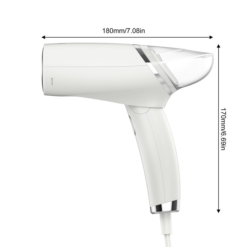 Handheld Steamer for Clothes Horizontal and Vertical Steaming 1000W 100ml