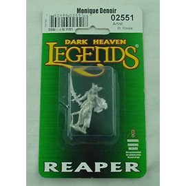 Reaper Miniatures Monique Denoir #02551 Dark Heaven Legends Unpainted Metal