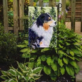 Caroline's Treasures SS8737GF Australian Shepherd Garden Flag Mailbox Flag Decorative Yard Flag Banner Outside Patio Artwork Yard Flower Beds, Garden Size, Multicolor