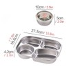 Bento Lunch Box Leak Proof 4 Compartment Bento Box with