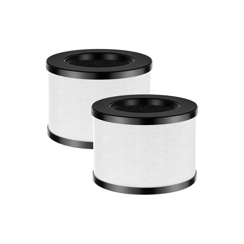 Replacement Filter Compatible with Air Purifier, 3-in-1 Filter with High-efficiency