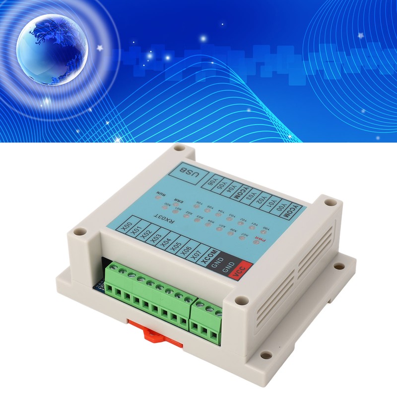 Programmable Logic Controller Industrial PLC Sequential Control Time Relay 12V‑24V