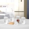 Gulicola Glass Breastmilk Storage Bottles, Wide Neck Breastmilk Collection Bottles,