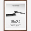 Venusmiles 18x24 Poster Frame Natural Solid Walnut Photo Frames with