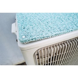 Olithber Air Conditioner Drip Cushion Stops The Noise from Raining Decorative air Conditioner (Grass Green)