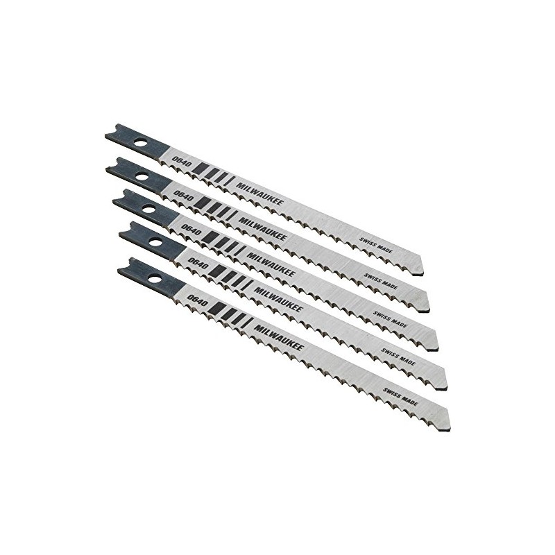 MILWAUKEE JIG SAW Blade HCS 10T 4LG (5PK) Part #