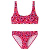 Schiesser Girls Bustier Bikini Set, red