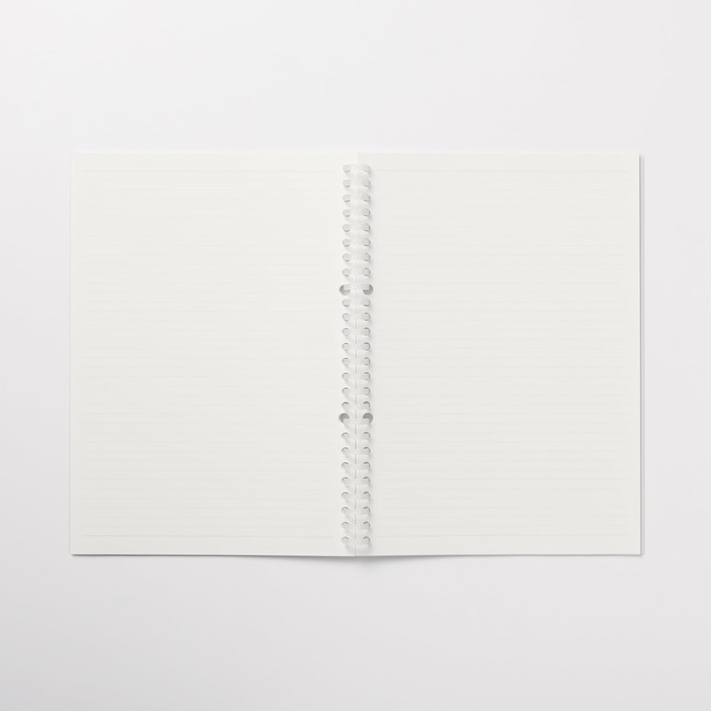 MUJI 82913798 Refill Notebook, Main Body, Polypropylene Cover, B5, 26