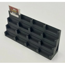 Evercade Display Stand Tower Holder Case for Evercade Cartridges - Holds 16 Games