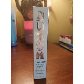 BUXOM Plump Shot Collagen Infused Lip Serum in Gilt .14 fl oz New in Box