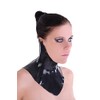 YourFetishWorld 1mm Thick Latex Neck Corset, black
