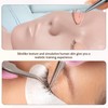 Replacement Eyelids, 6PCS Removable Eyelash Practice Realistic Lash Mannequin Eyelids