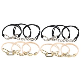 Minkissy 12pcs Girls Hair Accessories Women Hair Ties Ponytail Holders Elastic Bands Stylish Scrunchies