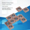 10Pcs Carbide Turning Inserts Cutters DIY CNC Lathe Wood Cutting