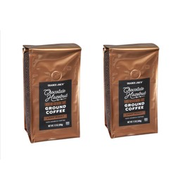Generic Chocolate Hazelnut Ground Coffee by Trader Joes - Pack of 2