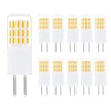 Greeogin G4 LED Bulbs 3W Dimmable, AC/DC 12V-24V,Equivalent 20W 30W