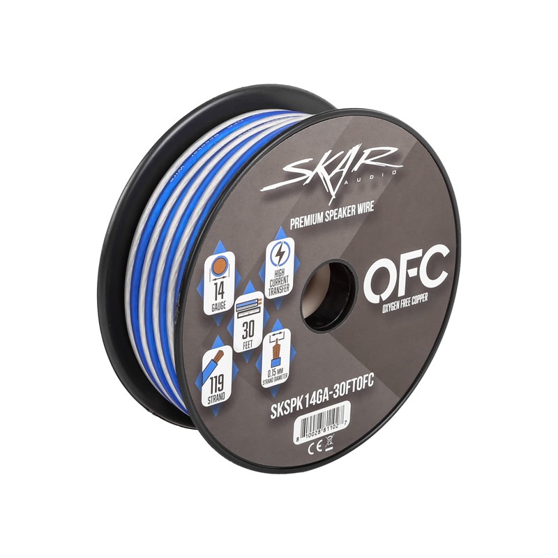Skar Audio 14 Gauge (AWG) Elite Oxygen-Free Copper Audio Speaker
