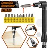 HOMIKLSA 20 pieces 105° angle screwdriver attachment set, angle attachment