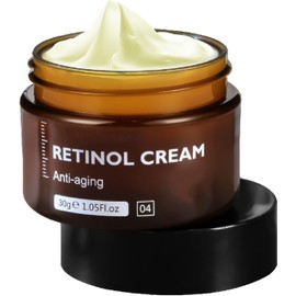 Anti-Ageing Retinol Cream - 2.5% Retinol for Skin Regeneration, Wrinkle Reduction and Moisturiser - Night/Day Cream for Radiant Skin 30 ml