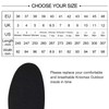 Knixmax Outdoor Plantillas Para Zapatos Para Hombre, Comfort Arch Support