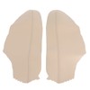 Front Door Panels Armrest Cover Microfiber Synthetic Leather Trim Sticker