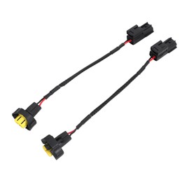 AUTOVIC 2pcs Headlight Wiring Harness Socket Adapter Connector for Nissan Maxima Altima Rogue Low Beam 2007-2014 HID Wiring to Halogen