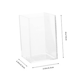Kichvoe Transparent Desktop Goldfish Tank Multi Function Betta Aquarium for Office Decor Durable Creative Design Smooth Surface Versatile Flowerpot Use