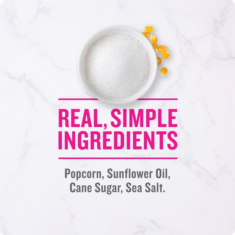 Angie's BOOMCHICKAPOP Sweet and Salty Kettle Corn Popcorn, Gluten Free,