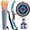 Kids Bow and Arrow Set with Target – LED Light