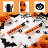 Lezevn 2pcs Halloween Projector Torch with Image Covers Ghost Pumpkin
