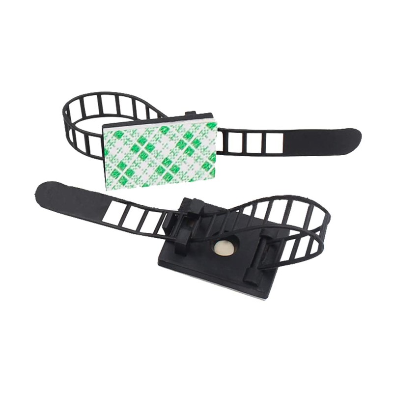 Cable Nylon Ties,Cable Classification Organizer Ties,Desktop Wire Self Adhesive Ties,20