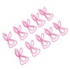 100Pcs Kids Paper Clips Bunny Style Strong Metal Exquisite Color