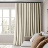 MaKefeile Room Divider Curtains Total Blackout Privacy Curtain Panel Room