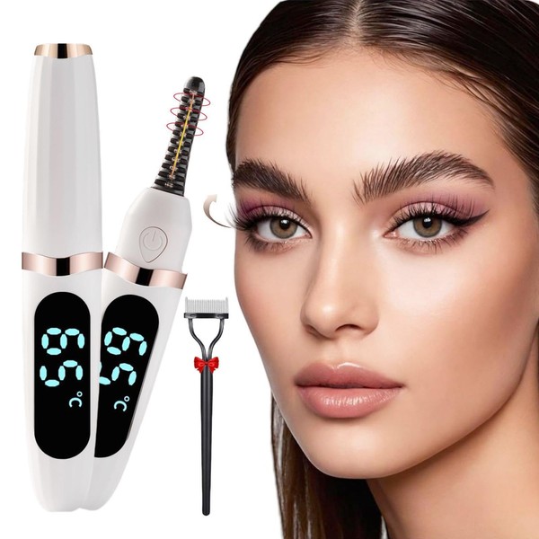 Heated Eyelash Curler, Heated Lash Curler Electric Eyelash Curler with