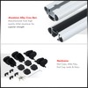 AJP Distributors Universal 48" Billet Aluminum 2-Piece Roof Cross Bar