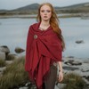 L'VOW Medieval Northman Shawl Wrap Half Shoulder with Viking Turtle