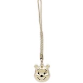 Marimo Craft MCPH-131 Winnie the Pooh Mascot Bell, Silver, W 0.7 x H 0.8 x D 0.7 inches (1.7 x 2 x 1.8 cm), Silver