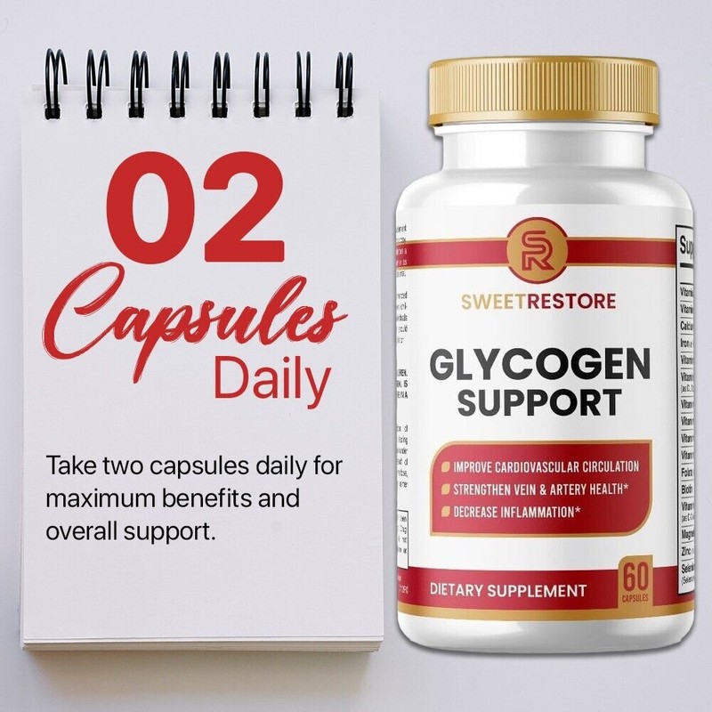 Sweet Restore (3 PACK) Sweet Restore Glycogen Support Capsules, Joint