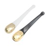 Ipetboom 2Pcs Eye Cream Spoons Metal Makeup Tool for Facial