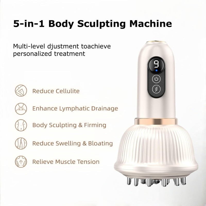 Lymphatic Drainage Massager for Legs, Arms & Belly – Anti-Cellulite
