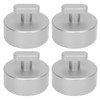 4PCS Jack Pad Billet Aluminum Lift Point Jack Adapter Pucks