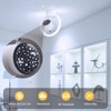 Modern LED Ceiling Light with Rotatable 90° Design for Bedroom,