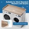 Washer and Dryer Countertop 27.5" W x 54" L Laundry
