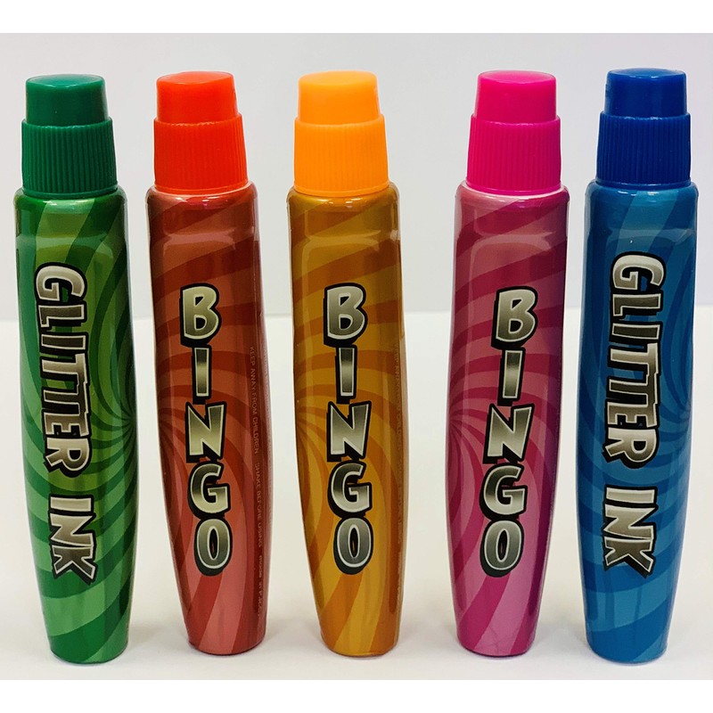Thomas & Anca Club Supplies Ltd Pack Of 5 Glitter