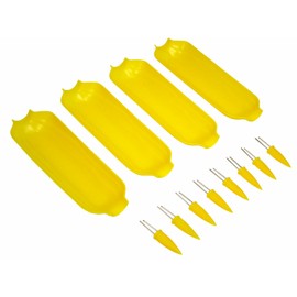 GrillPro 41595 4 Corn Butter Trays with 8 Holders